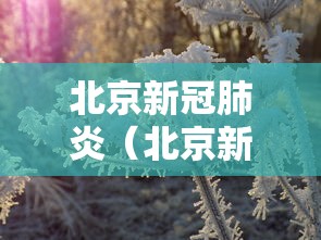 北京新冠肺炎（北京新冠肺炎什么时候开始的）