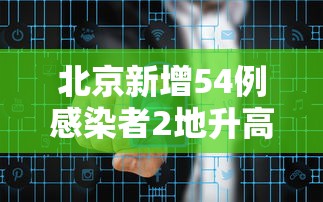 北京新增54例感染者2地升高风险（北京新增1）