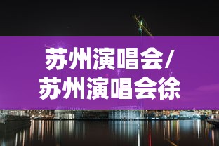 苏州演唱会/苏州演唱会徐良