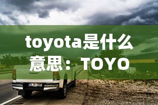toyota是什么意思：TOYOTA是什么意思?