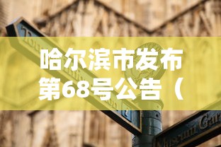 哈尔滨市发布第68号公告（哈尔滨新公告）