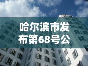 哈尔滨市发布第68号公告(哈尔滨新公告) 哈尔滨市发布第68号公告(哈尔滨新公告)