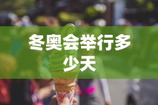冬奥会举行多少天