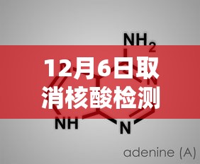 12月6日取消核酸检测：3月16日后取消核酸