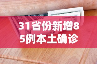 31省份新增85例本土确诊：31省份新增确诊75例 含本土55例