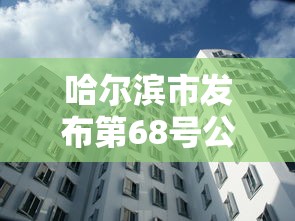 哈尔滨市发布第68号公告：哈尔滨36号文件