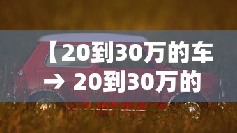【20到30万的车 → 20到30万的车买什么好suv】