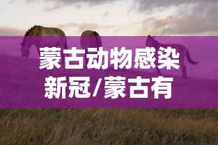 蒙古动物感染新冠/蒙古有新冠肺炎吗