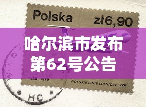 哈尔滨市发布第62号公告 哈尔滨市发布第62号公告