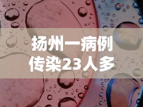 扬州一病例传染23人多人被问责:扬州感染事件 扬州一病例传染23人多人被问责:扬州感染事件