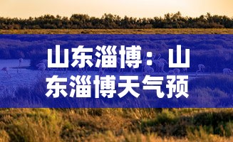 山东淄博：山东淄博天气预报