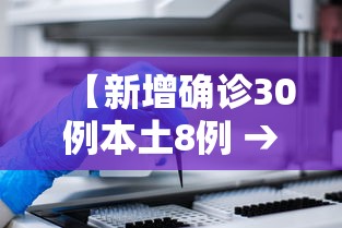 【新增确诊30例本土8例 → 新增30例本土病例】 【新增确诊30例本土8例 → 新增30例本土病例】