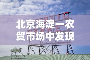 北京海淀一农贸市场中发现1例阳性 · 北京海淀的农贸市场 北京海淀一农贸市场中发现1例阳性 · 北京海淀的农贸市场