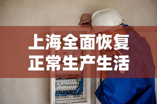 上海全面恢复正常生产生活秩序