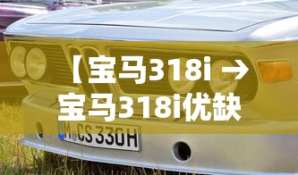 【宝马318i → 宝马318i优缺点】