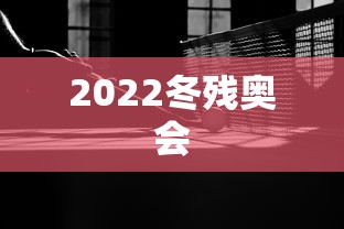2022冬残奥会