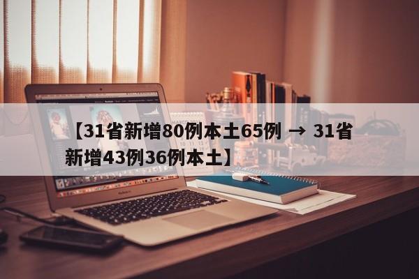 【31省新增80例本土65例 → 31省新增43例36例本土】