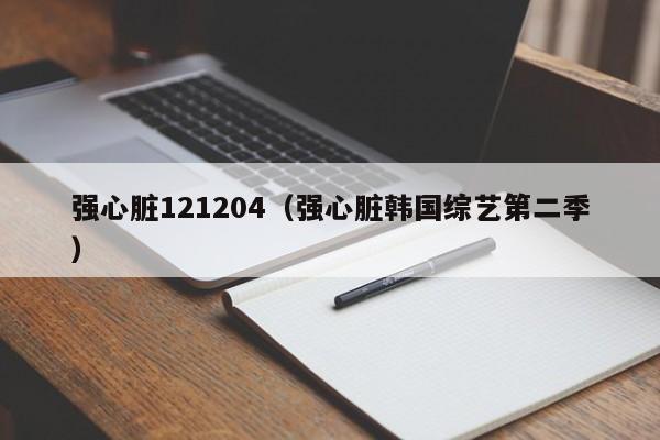 强心脏121204(强心脏韩国综艺第二季)