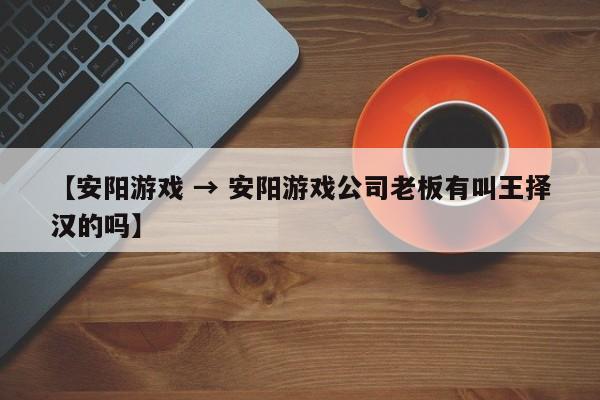 【安阳游戏 → 安阳游戏公司老板有叫王择汉的吗】